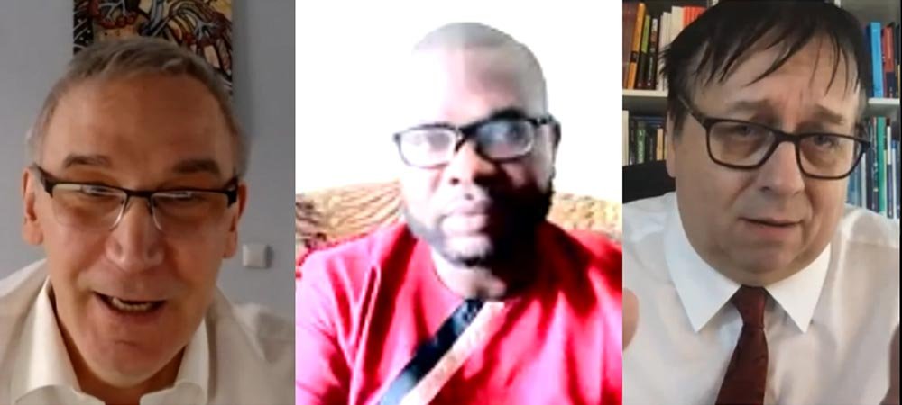 Dr Vitaly Kopnov (Russia), Serumu Igberadja (Nigeria), Dr Urs Hauenstein (Switzerland)