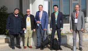 The IVETA team arriving in Lisbon