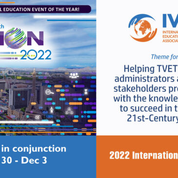 IVETA INTERNATIONAL CONFERENCE: NOV. 30 –DEC 3, LAS VEGAS, NEVADA, USA.