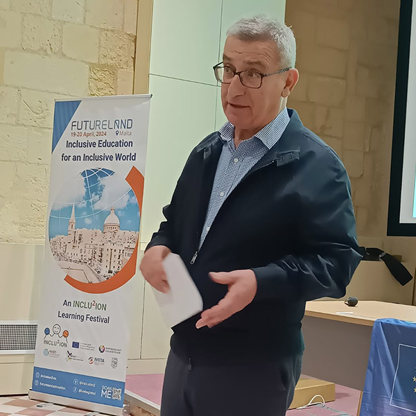 Former Maltese Minister of Education, Evarist Bartolo spoke at the event